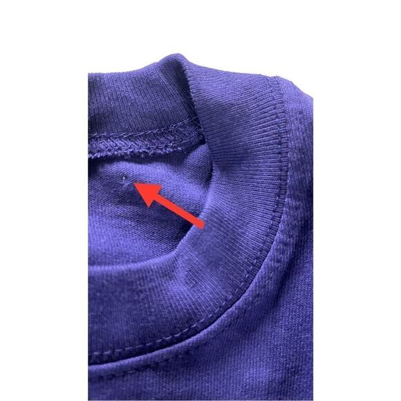 Disneyland Resort Unisex Purple Sparkle Glitter Castle Jersey Pullover Top XS - Picture 8 of 16